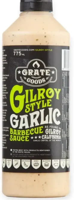 Grate goods Gilroy garlic sauce 775ml