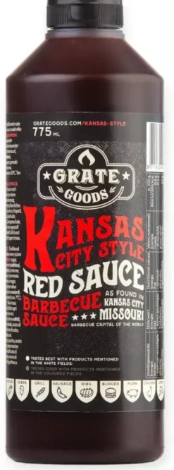 Grate goods Kansas city red barbecue sauce 775 ml