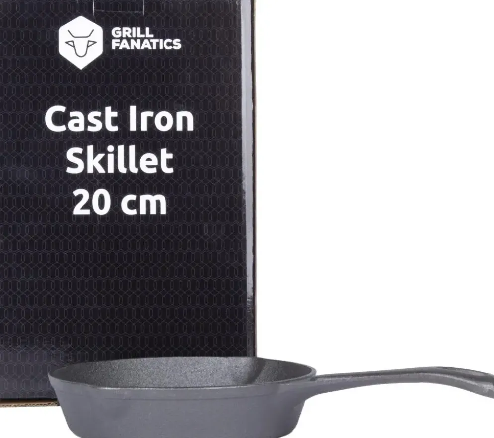 Grill Fanatics Cast iron skillet 20 cm