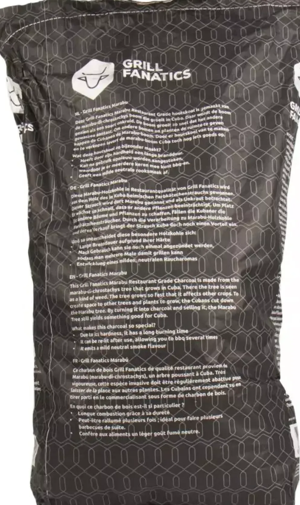 Grill Fanatics marabu houtskool 10 kg