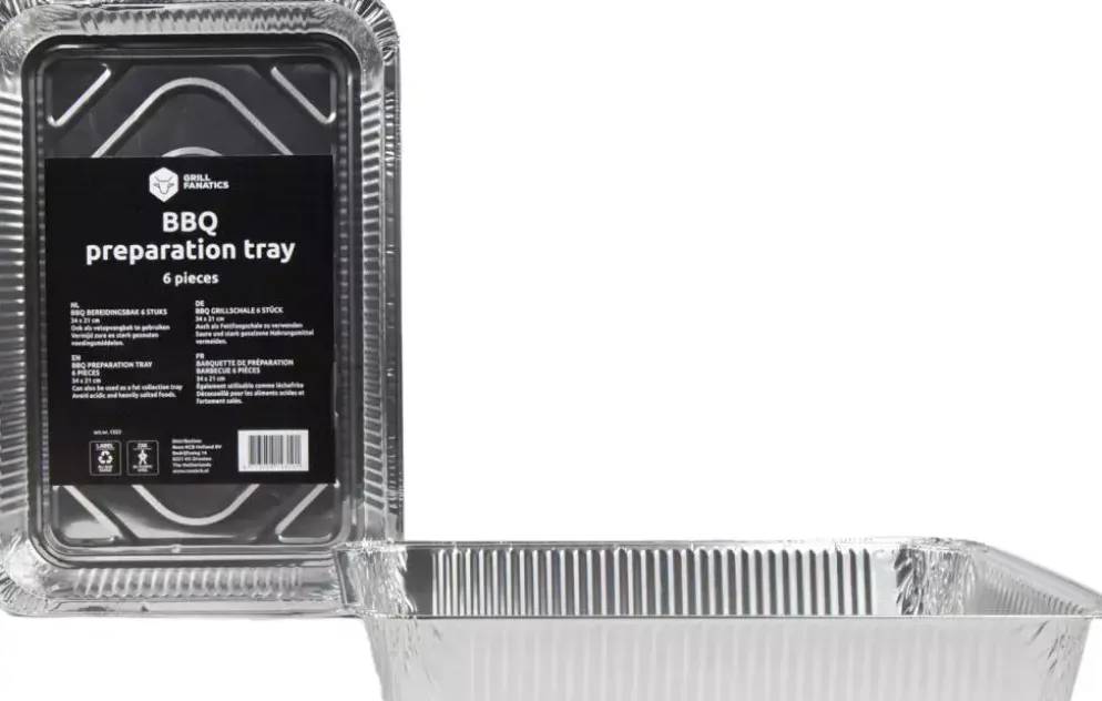 Grill Fanatics Vetopvangbak groot 3 stuks