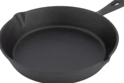 Grill guru cast iron fry pan large