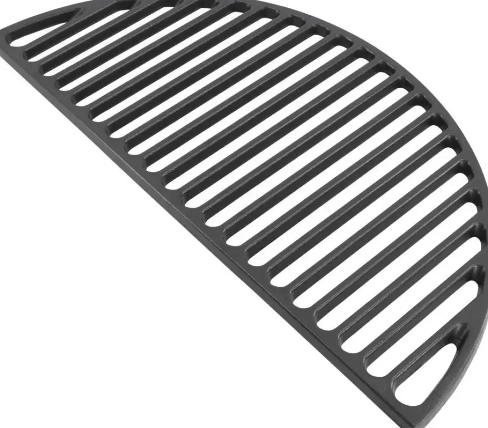Grill Guru Cast Iron Half Moon Grill Large