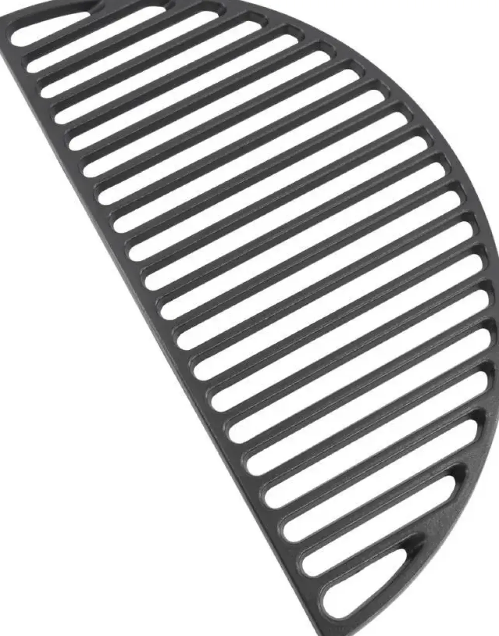 Grill Guru Cast Iron Half Moon Grill Large