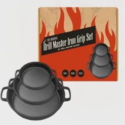 Grill master iron grip set