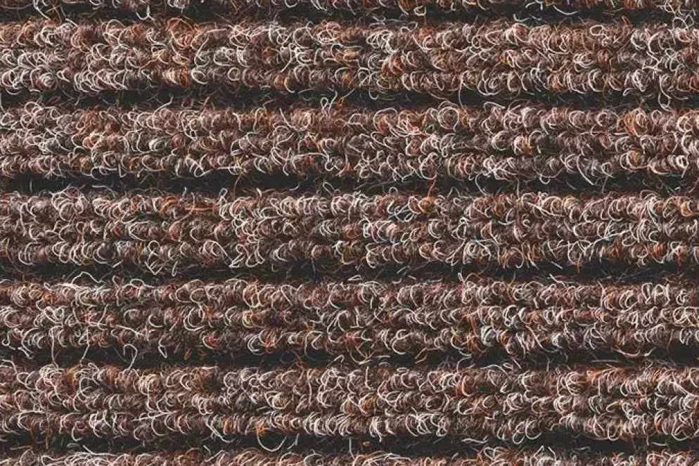 Hamat deurmat Fortuna ribmat 50x80 cm choco