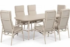 Hartman diningset flora 220 sand