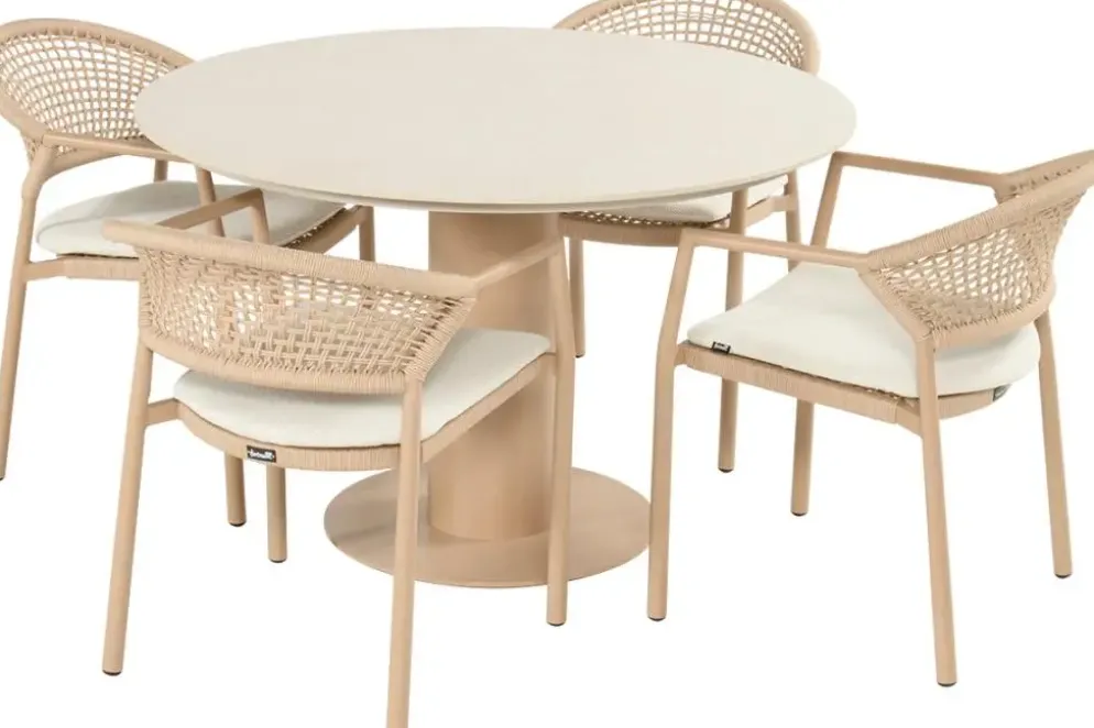 Hartman diningset girona taragona cappuccino