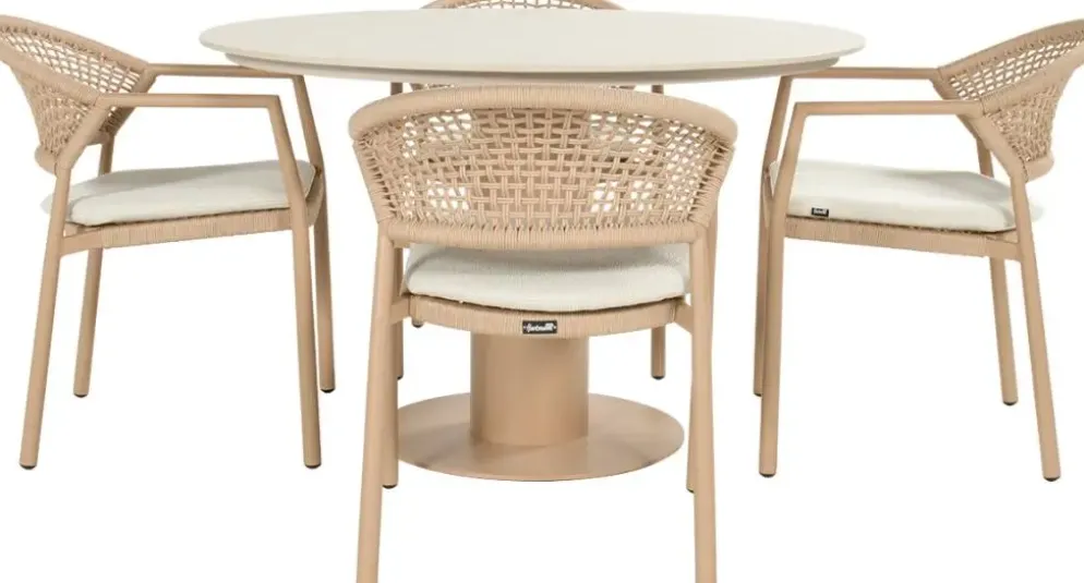 Hartman diningset girona taragona cappuccino