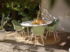 Hartman dining tuinstoel le soleil element sage green