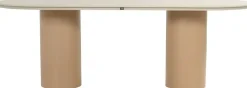 Hartman dining tuintafel valencia 220x100x75cm capuccino