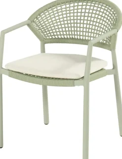 Hartman stapelbare dining tuinstoel taragona groen