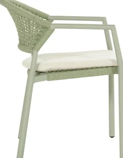 Hartman stapelbare dining tuinstoel taragona groen