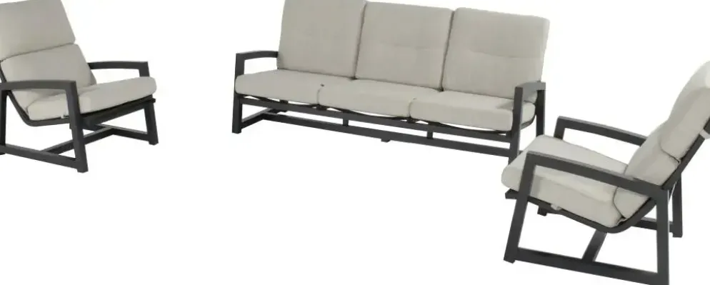 Hartman stoel-bank loungeset gio 3-zits xerix