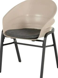 Hartman verstelbare dining tuinstoel tubb soft taupe