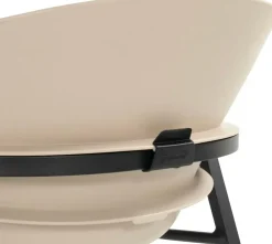 Hartman verstelbare dining tuinstoel tubb soft taupe