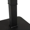 Hartman verstelbare dining tuintafel tubb ceramic 70x70x75cm black