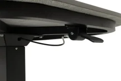 Hartman verstelbare dining tuintafel tubb ceramic 70x70x75cm black