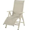 Hartman verstelbare lounge tuinstoel alice sand