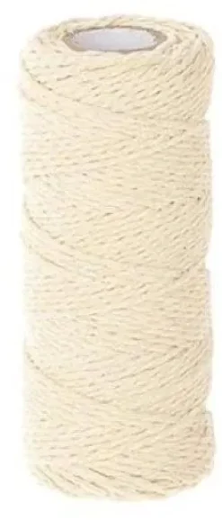 HBX natural living touw 50 meter wit