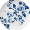 Heinen Delfts Blauw wandbord keramiek bloem 26.5cm delfts blauw