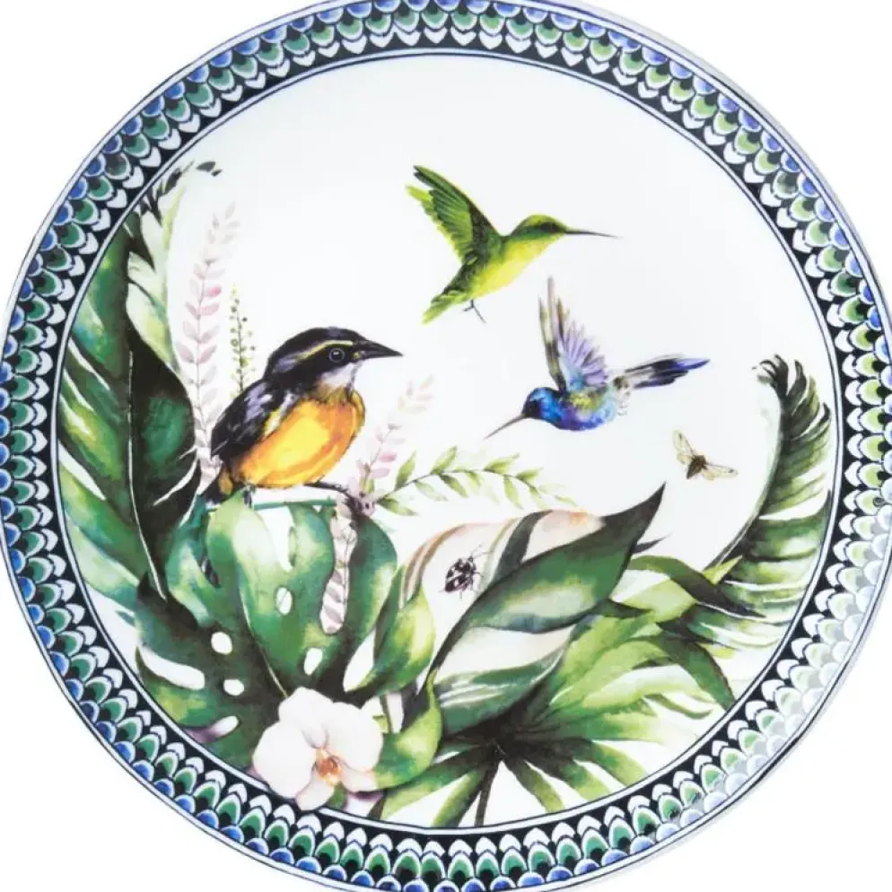 Heinen Delfts Blauw wandbord keramiek suikerdiefje 26.5cm delfts blauw