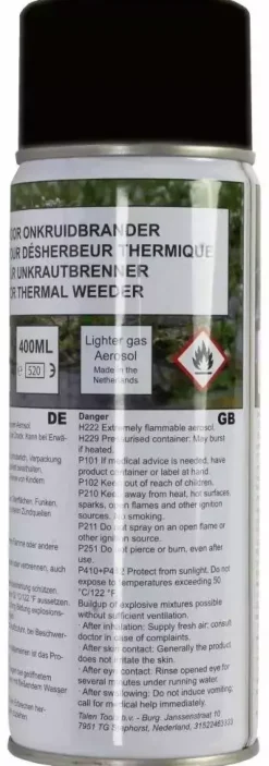 Hendrik Jan Butaangas voor onkruidbrander 400ml