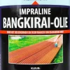 Hermadix impraline mat - bangkirai-olie - bruin transparant 750ml