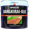 Hermadix impraline mat 2500 ml bangkirai-olie bruin transparant