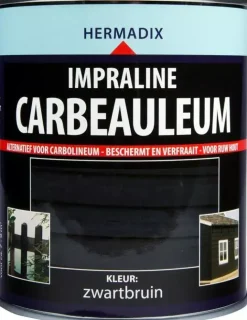 Hermadix impraline mat 750 ml carbeauleum zwartbruin