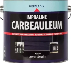 Hermadix impraline mat 2500 ml carbeauleum zwartbruin
