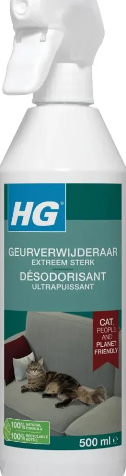 HG geurverwijderaar extreem sterk kat 500ml