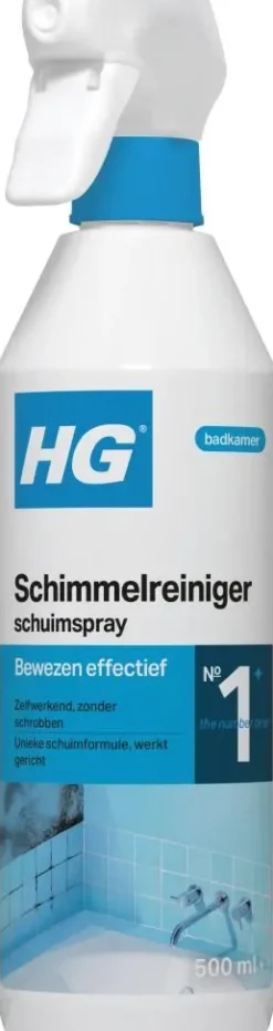 HG schimmelreiniger schuimspray 500ml fles