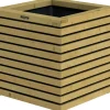 Hillhout Elan bloembak 60x60x60 cm