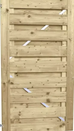 Hillhout Jumbodeur horizontaal met uitgefreesd slotgat 100x180 cm