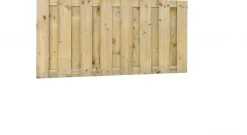 Hillhout Jumbo schutting 15-planks 180x90cm recht verticaal geïmpregneerd