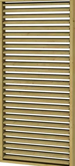 Hillhout scherm vuren shutters 90x180cm geïmpregneerd