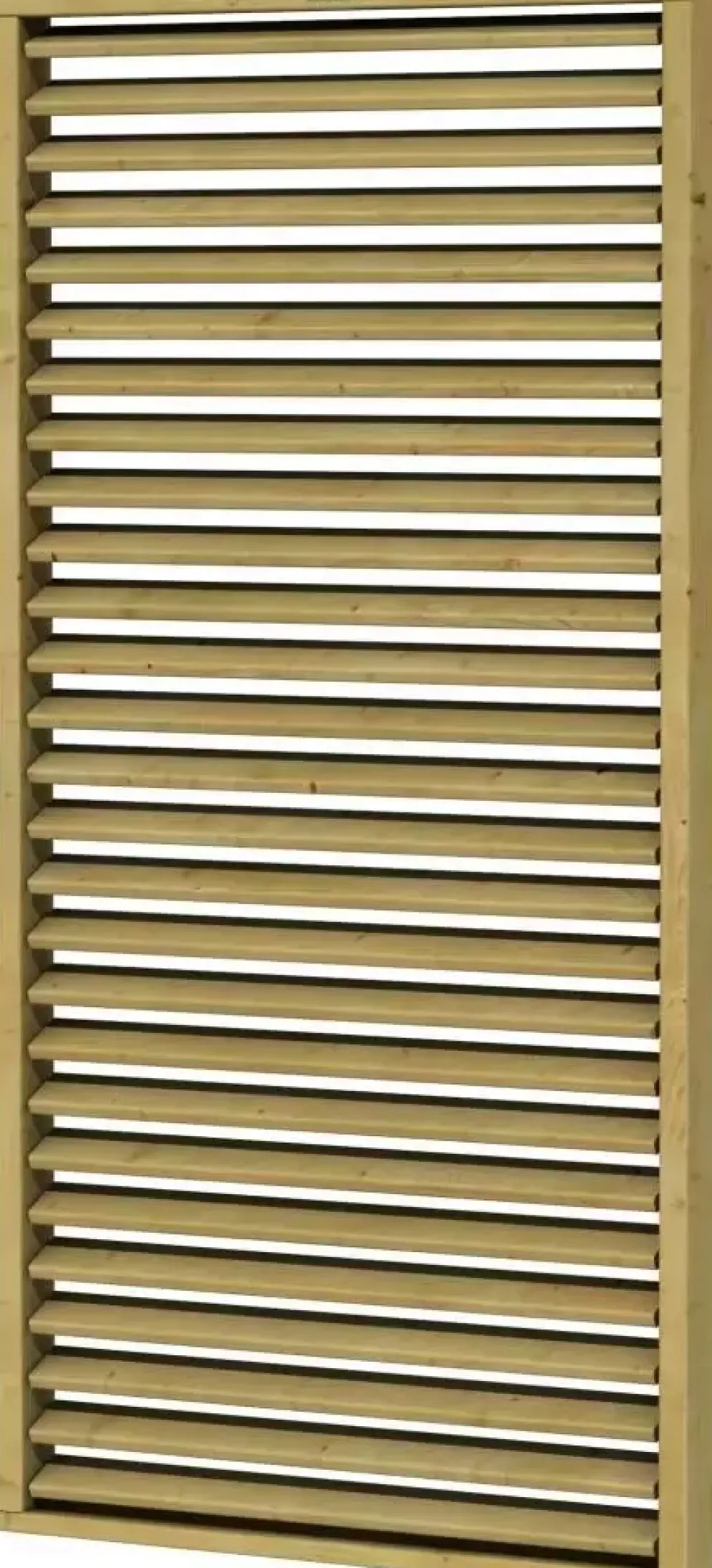 Hillhout scherm vuren shutters 90x180cm geïmpregneerd