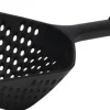 HIT trading Schep/vergiet hout/nylon zwart 36 cm