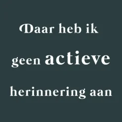 HomeBound tegeltje keramiek actieve herinnering 10.5x10.5cm