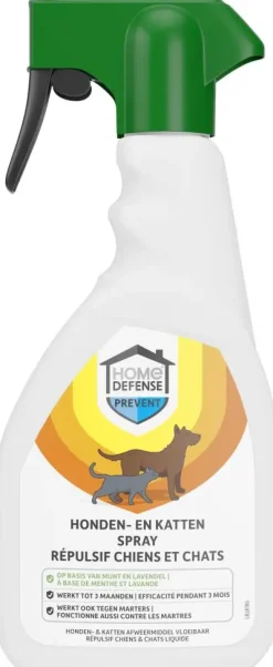 Home Defense honden- & kattenschrikmiddel spray 500ml
