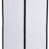 Horgordijn zwart 210x99 cm magnetische sluiting