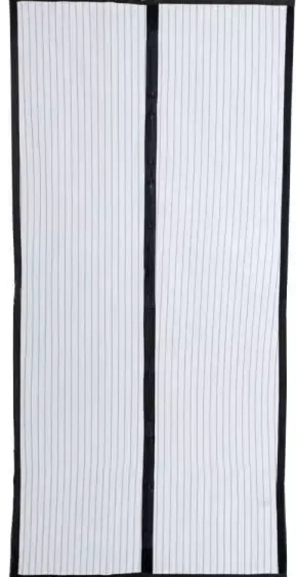 Horgordijn zwart 210x99 cm magnetische sluiting