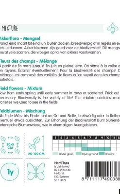 Horti tops zaden akkerflora mengsel