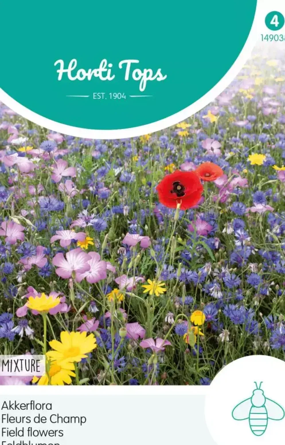 Horti tops zaden akkerflora mengsel