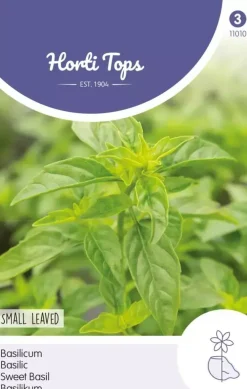 Horti tops zaden basilicum fijnbladig