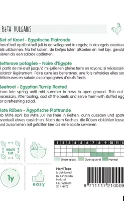 Horti tops zaden bieten egyptische platronde