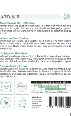 Horti tops zaden bindsla romeinse mini sla little gem