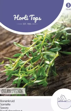 Horti tops zaden bonenkruid overblijvend