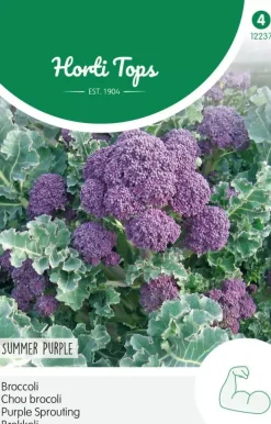 Horti tops zaden broccoli summer purple